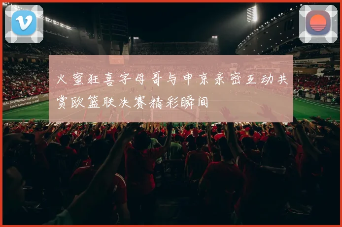 火蜜狂喜字母哥与申京亲密互动共赏欧篮联决赛精彩瞬间